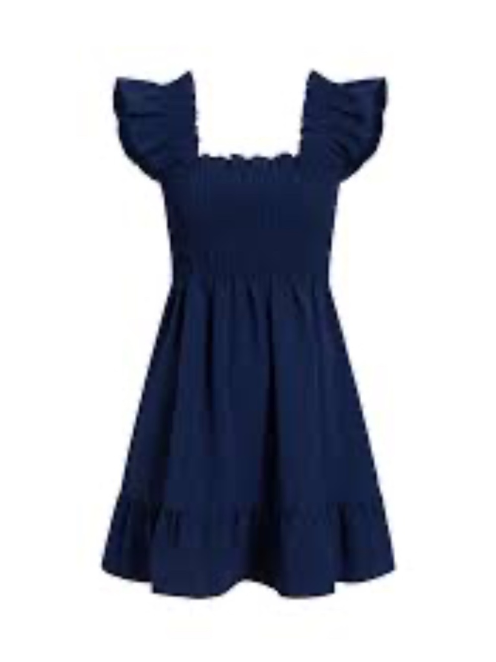 NWT HILL HOUSE THE ELIZABETH NAP DRESS IN NAVY SIZE L!